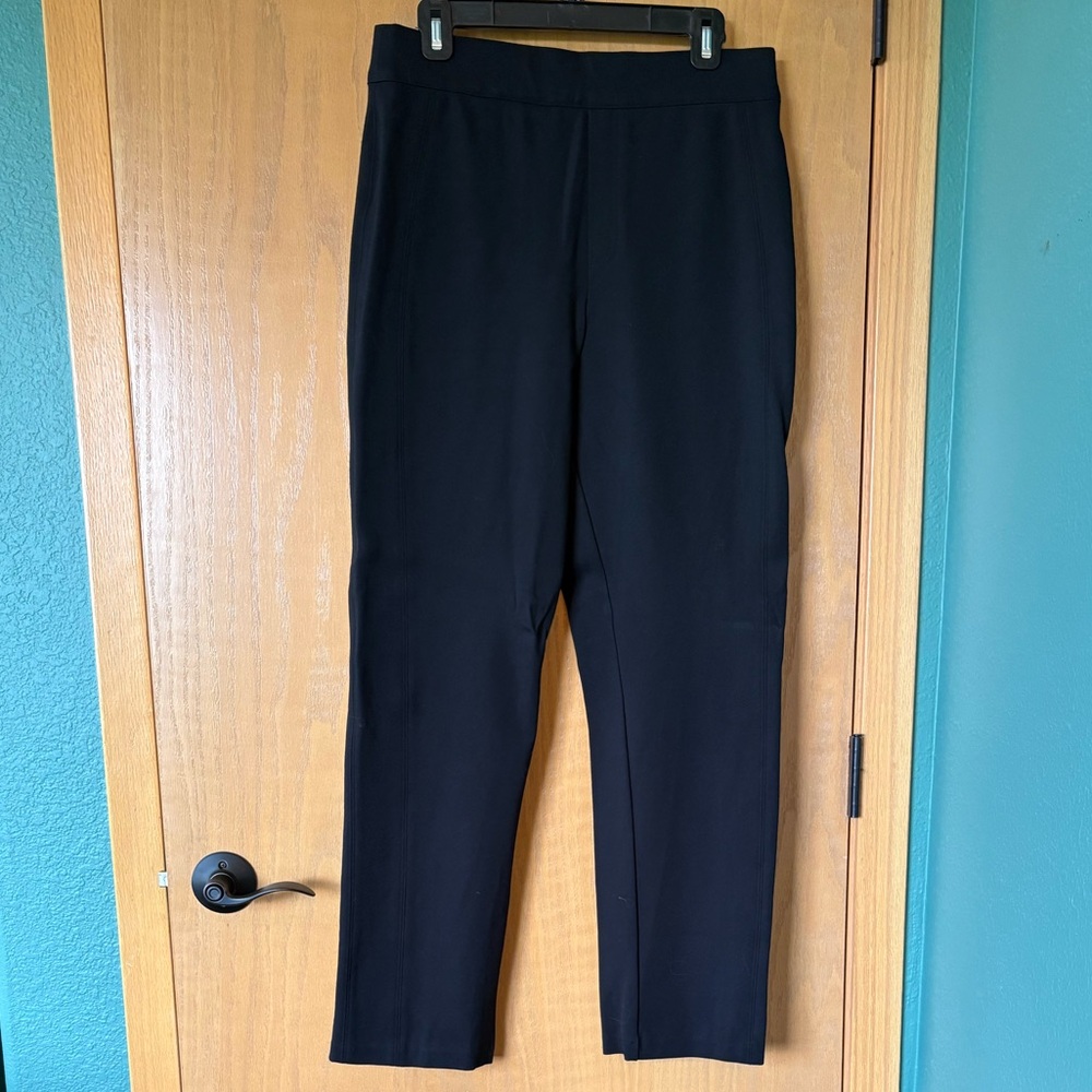 SPANX Perfect Fit Slim Straight Black Pants